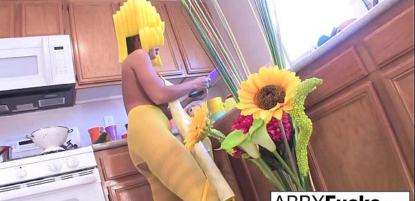  Surreal Kitchen dress up with Abigail and her giant cucumber